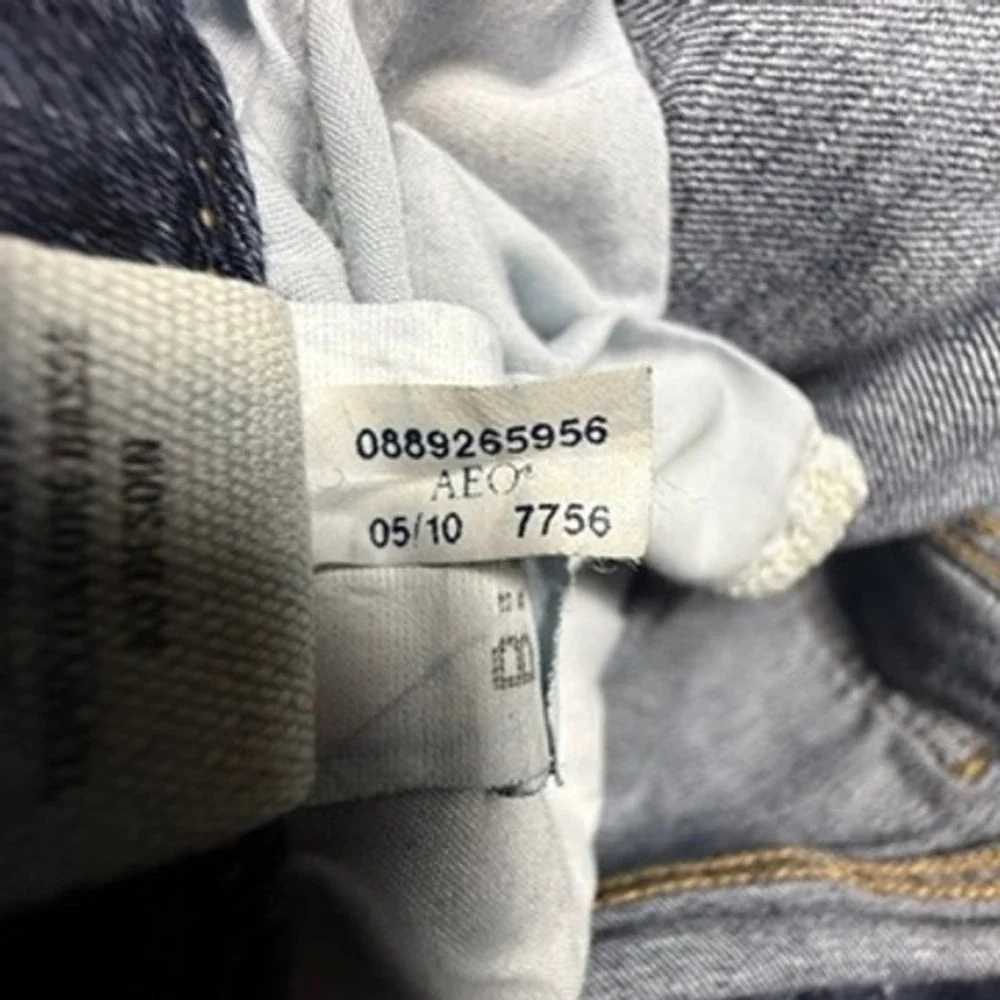 American Eagle Skinny Jeans Womens 10 Regular Medium Wash Stretch Denim